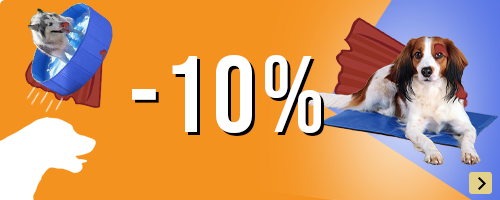 10% op verkoelende hondenproducten